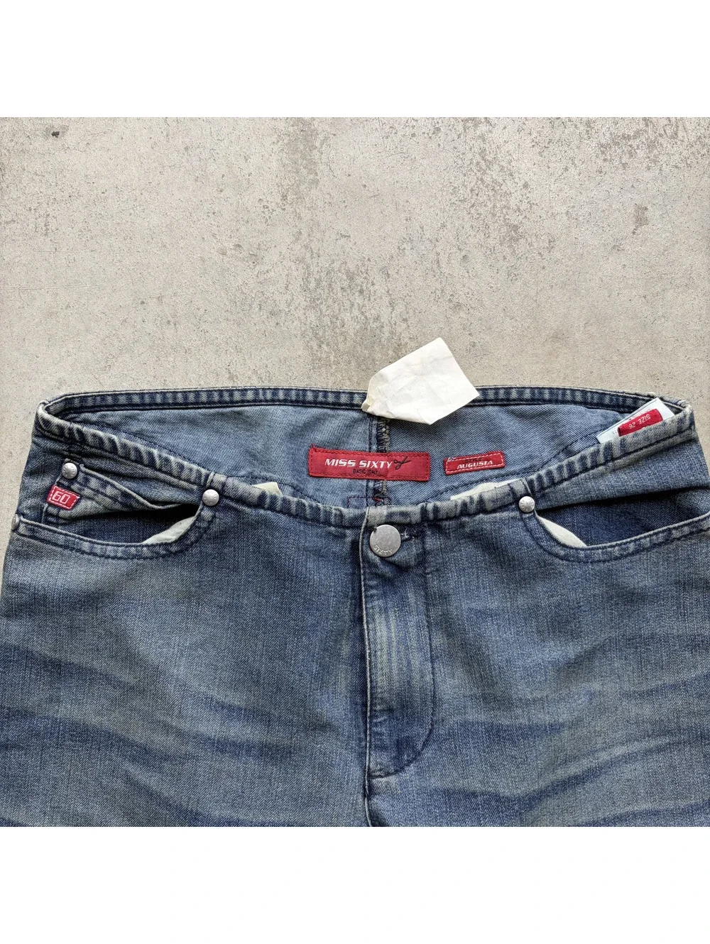 Miss Sixty Women's Flared Jeans Size 26 Made in Italy